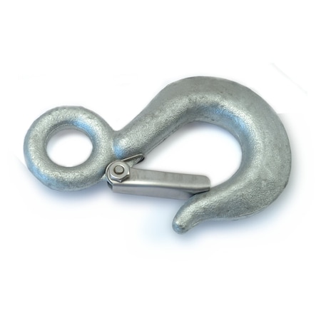 Midwest Fastener 3/4 Ton Zinc Plated Steel Safety Slip Hooks with Eyes 54655